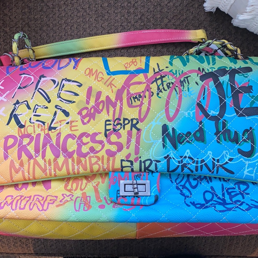 Colorful Big Purse